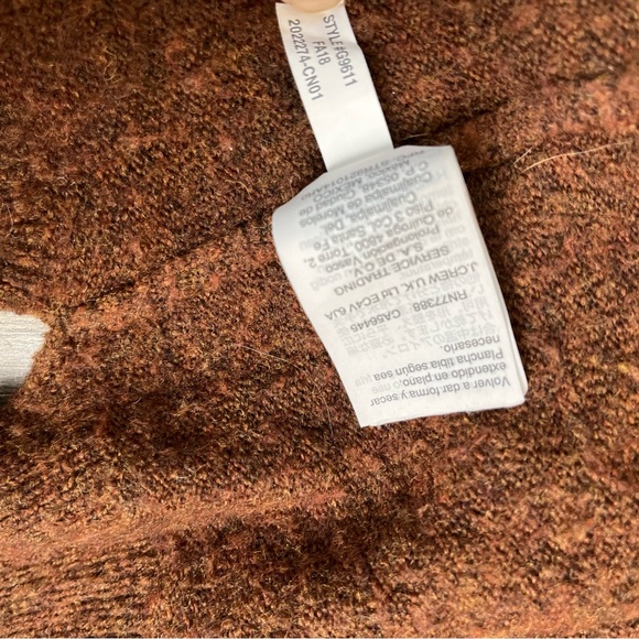 Madewell Merino Wool Blend Cardigan Size Small - Picture 7 of 11